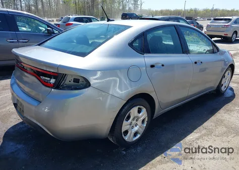 2015 Dodge Dart Se из США, поврежденный, VIN 1C3CDFAA7FD337122